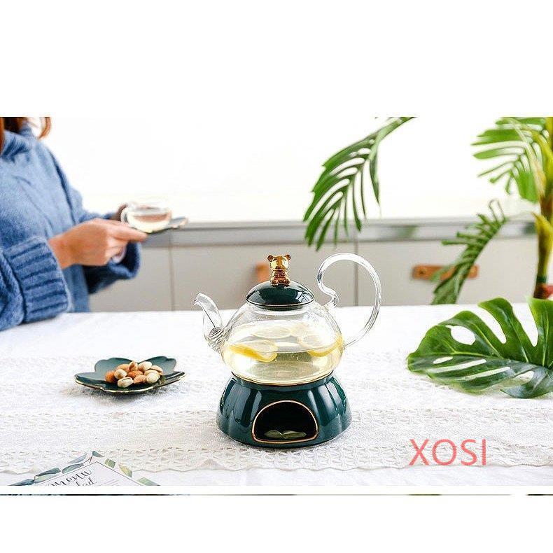 35 Off おしゃれ コーヒーポット 急須セット ティーポット 北欧 プレゼント 熊 ベアー ガラス クリア ゴールド グリーン かわいい セット 湯飲み サイズ 6点セット Www Factana Com