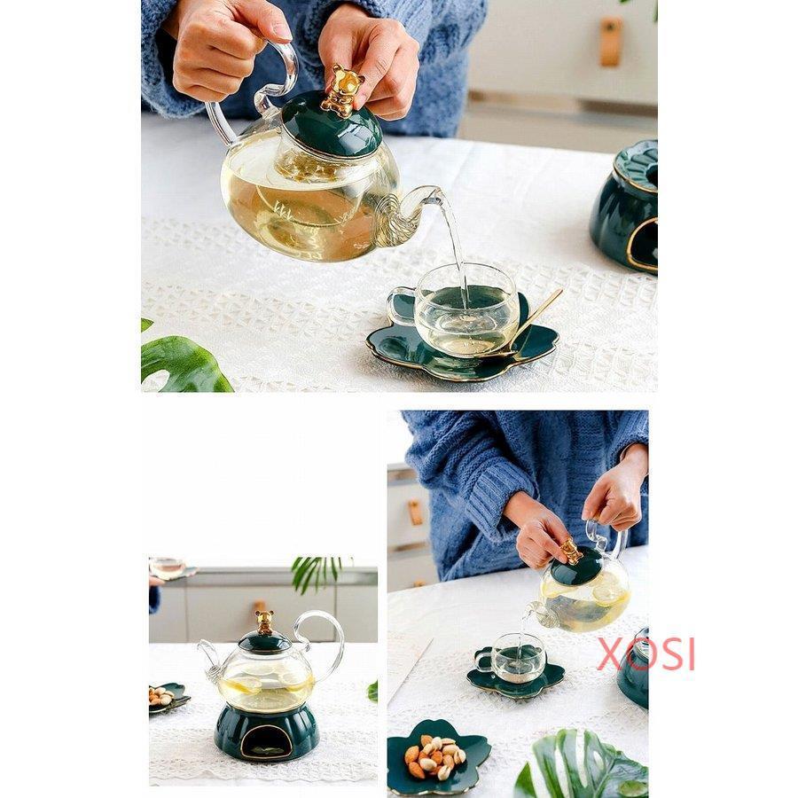 35 Off おしゃれ コーヒーポット 急須セット ティーポット 北欧 プレゼント 熊 ベアー ガラス クリア ゴールド グリーン かわいい セット 湯飲み サイズ 6点セット Www Factana Com