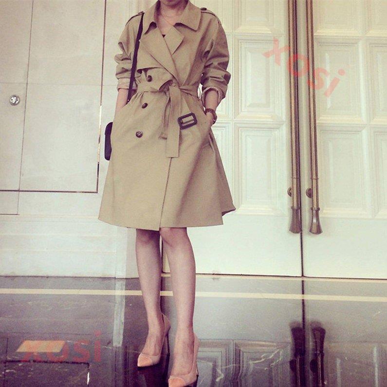 通販早割 トレンチコート スプリングコート ロング アウター きれいめ ベーシック レディース 春秋 売り切れ Www Superavila Com