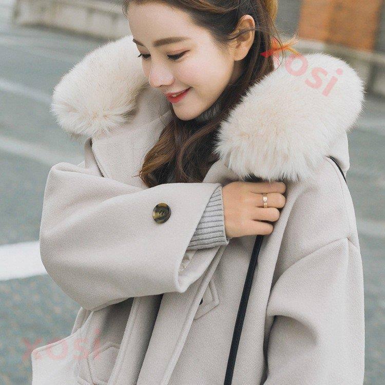 ダッフルコート レディース ファー付き ダッフル コート フード付き ダッフルコート カジュアル Sk6 Xosi 通販 Yahoo ショッピング