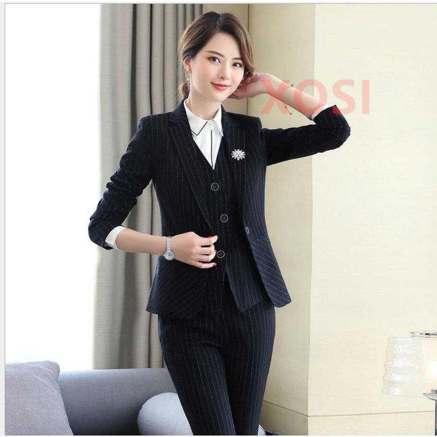 レディース リクルートスーツ 4点セット ベスト付きスーツ ビジネススーツ セットアップスーツ フォーマル パンツスーツ 就活 面接 通勤 オフィス Ol Sz10 Xosi 通販 Yahoo ショッピング