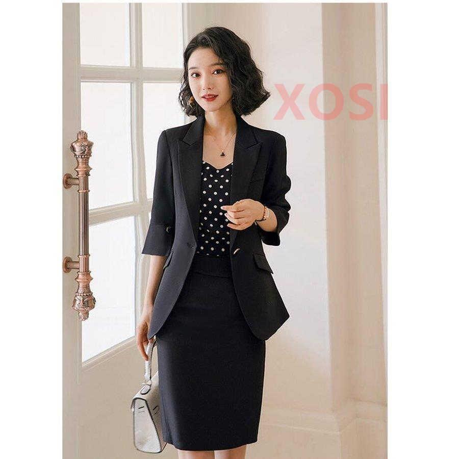 スカートスーツ レディース 2点セットスーツ リクルートスーツ 就職活動 おしゃれ 代30代40代 事務服 細身シルエット ビジネス 入学式 卒業式 通勤 卒業式 Sz267 Xosi 通販 Yahoo ショッピング