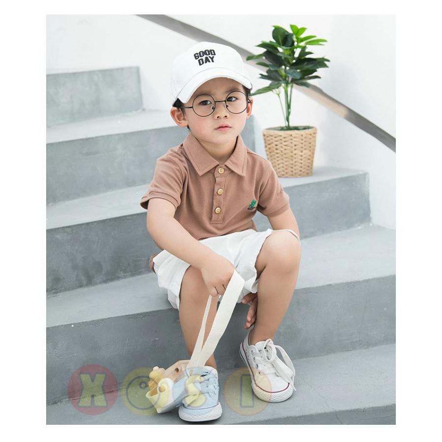 ポロシャツ ベビートップス 半袖 男の子らしい夏服 ベビー服トップス 無地 シンプル 可愛い 韓国子供服 子供服 キッズ服 半袖 夏 Xosiabv 032 Xosi 通販 Yahoo ショッピング