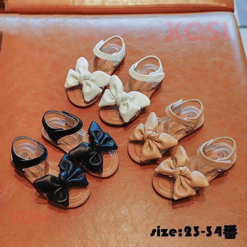 サンダル キッズ お姫様靴 子供サンダル ビーチサンダル 女の子 子ども靴 リボン 夏物 キッズシューズ 滑りにくい ソフトの底 ベビー 子供用 おしゃれ 可愛い Zxz8 Xosi 通販 Yahoo ショッピング