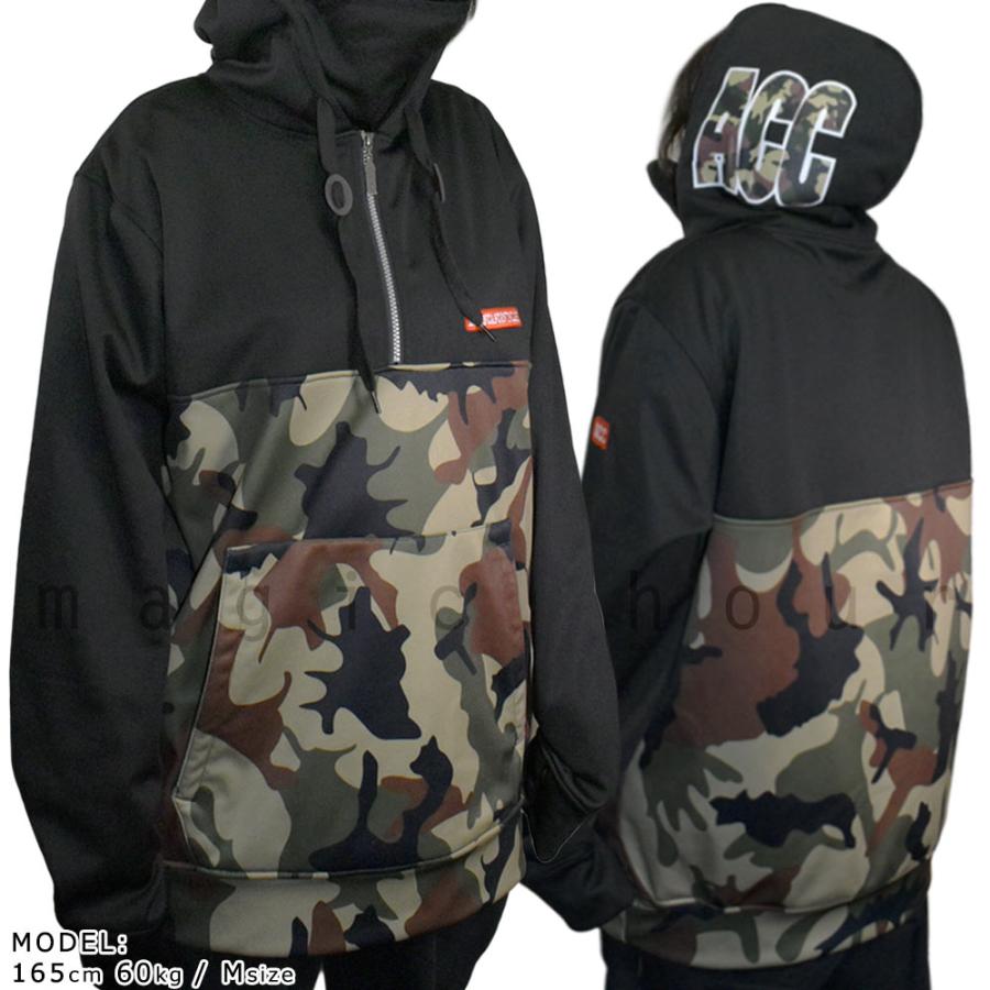 スノーボード　迷彩　ウエア　パーカー　アウター　オーロラ観測 スノーボード迷彩ウエアパーカーアウターオーロラ観測