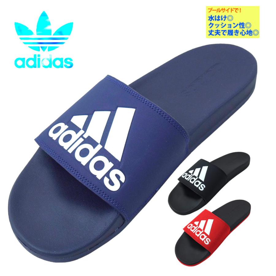 アディダス Adidas サンダル メンズ ビーチサンダル スリッパ おしゃれ スポーツサンダル シャワーサンダル ブランド ロゴ 赤 黒 紺 青 痛くない ボーダー Adisand Logo マジック アワー 通販 Yahoo ショッピング