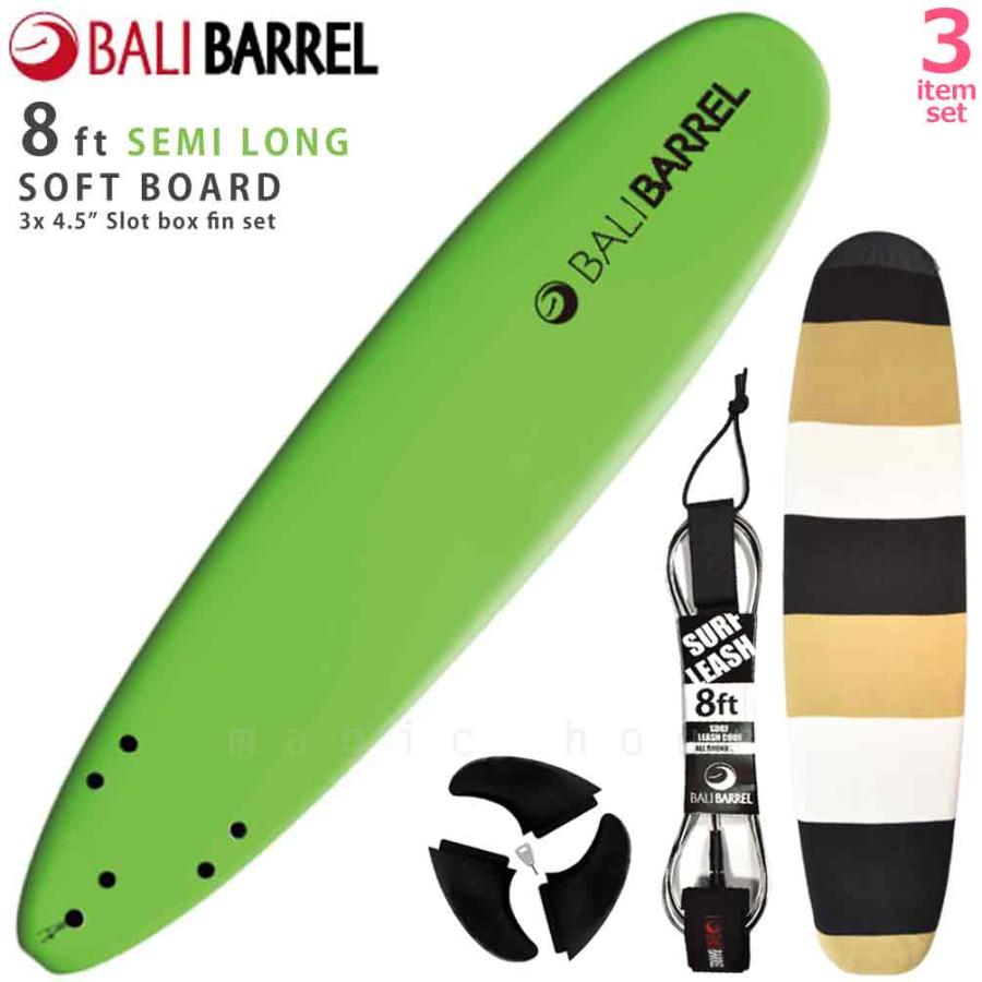 サーフボード リーシュコード、ニットケース、フィンあり