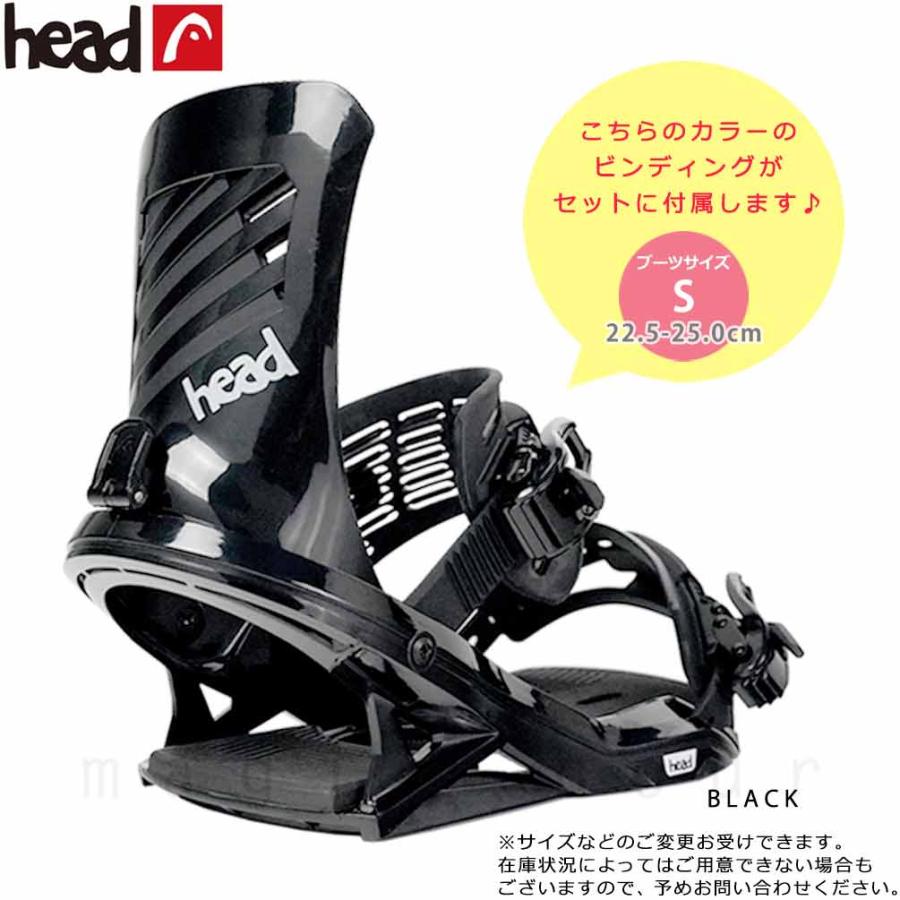 スノーボード 板 レディース ボード 3点 セット ビンディング ブーツ HEAD ヘッド PEARL 2026モデル スノボー 初心者 フラット ロッカー ボード ガールズ お洒落 | HEAD | 01