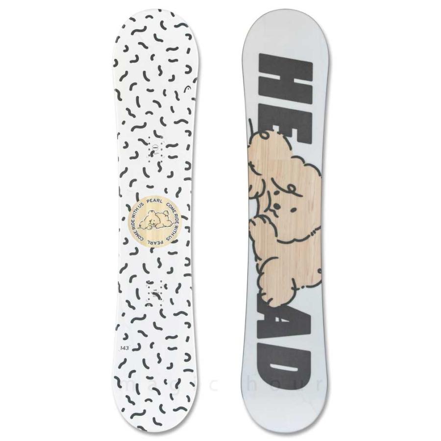 XLEVEL パウダーボード 146cm スノーボード 板 HEAD スノーボード 板 レディース 2点 セット ヘッド PEARL 2026