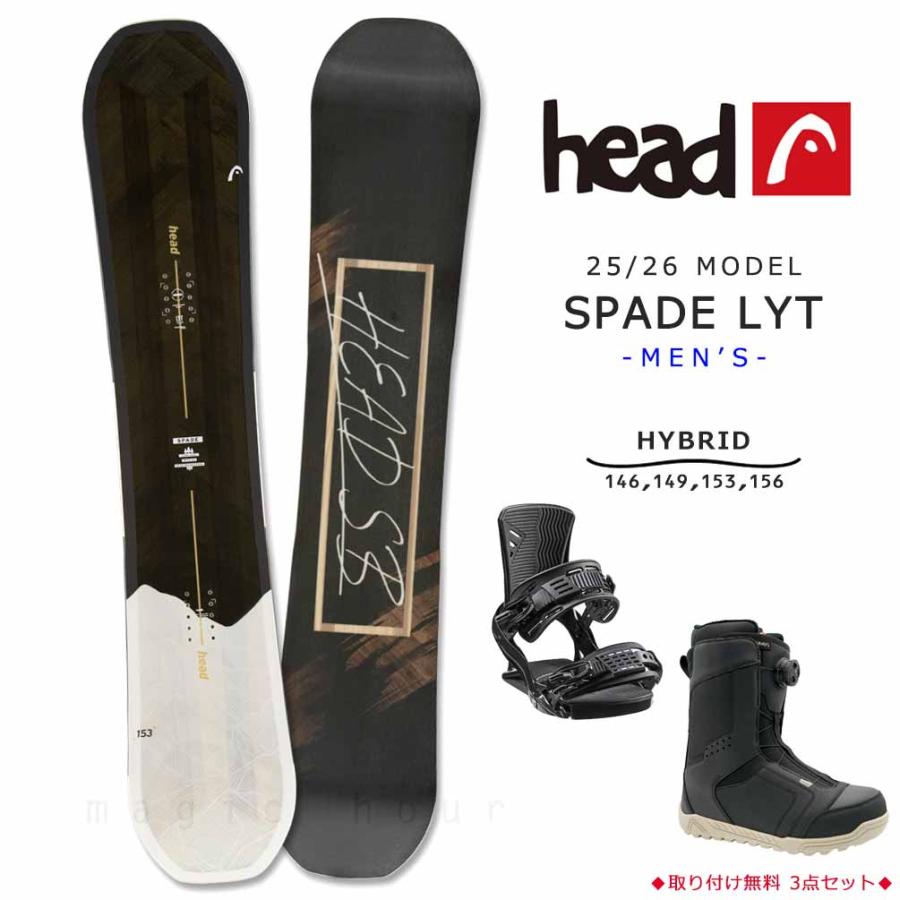 ウィンタースポーツ head snowboard ブーツ spade 26