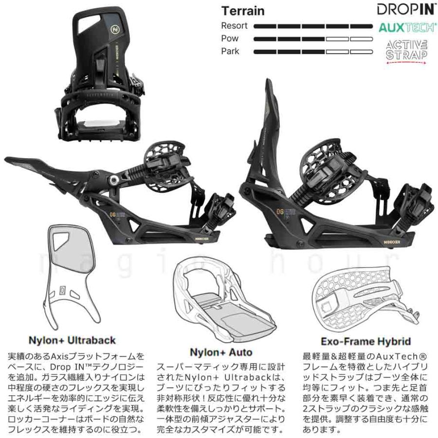 NIDECKER（ナイデッカー） 予約商品 スノーボード ビンディング