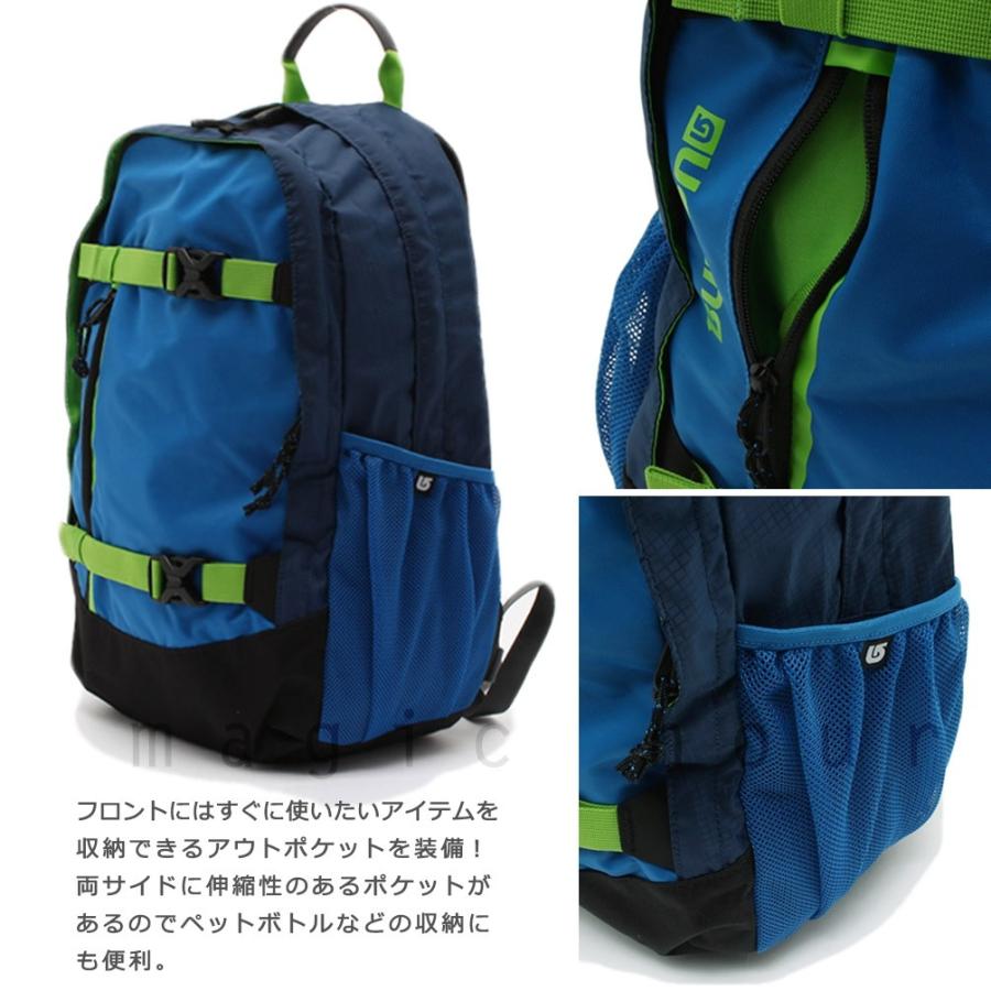 バートン BURTON リュック バックパック DAY HIKER メンズ レディース リュックサック 青 無地 お洒落 バック 登山 アウトドア 大容量 旅行 PC 収納 25L｜xover-int｜03