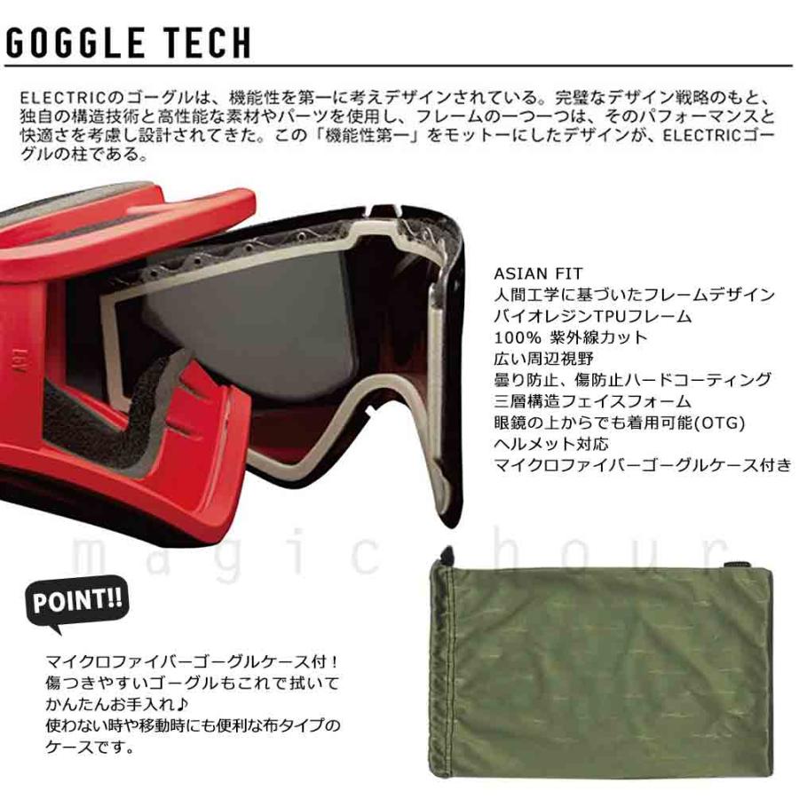 ELECTRIC（エレクトリック） スノーボード スノボー ブランド ゴーグル