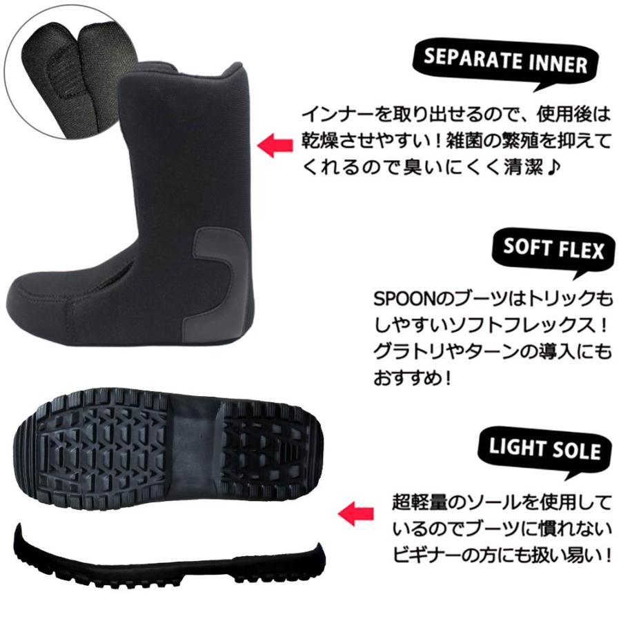 SPOON(スノーボード) スノーボード ブーツ メンズ レディース SPOON(スノーボード) スノーボード ブーツ メンズ レディース