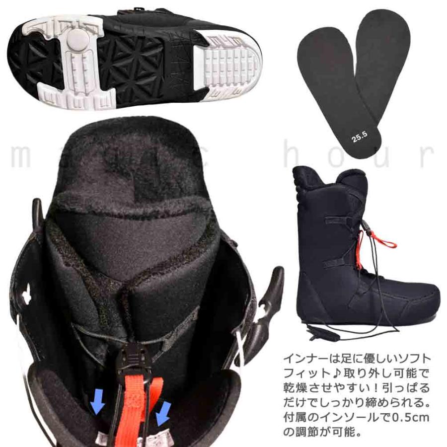 27cm スノーボード　ブーツ　黒色ブラック MILLENNIUM THREE MILLENIUM THREE スノーボード ブーツ メンズ レディース M3