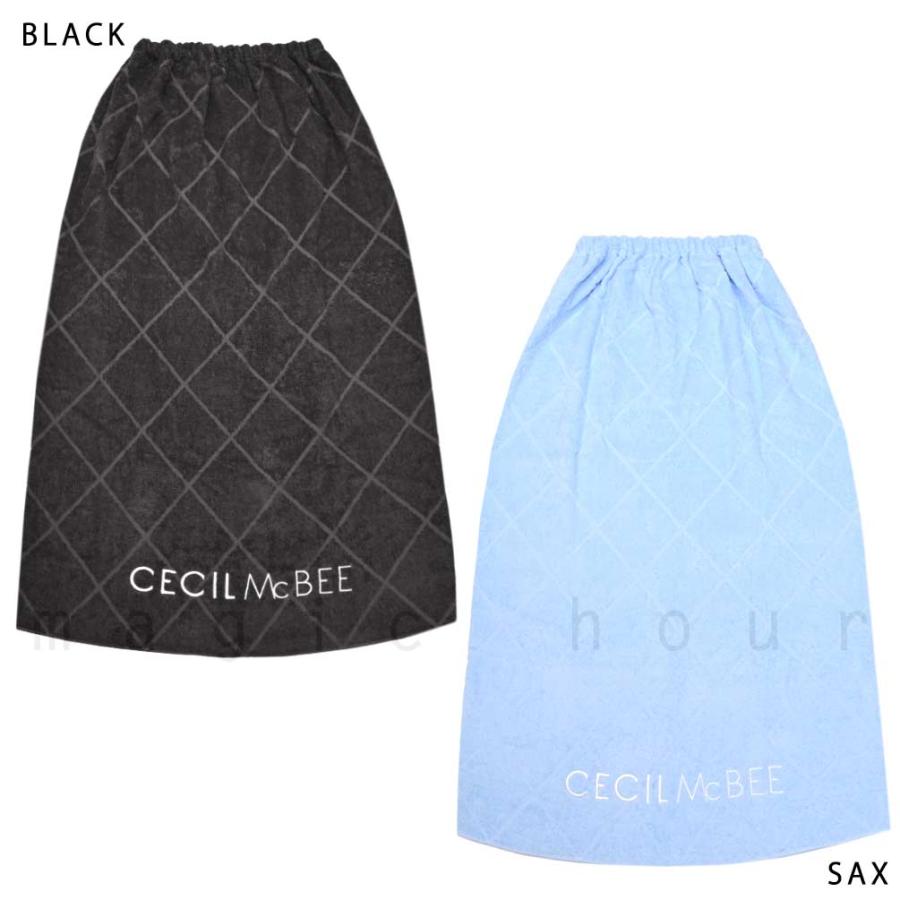 CECIL McBEE プール タオル ラップタオル 100cm 子供 巻きタオル