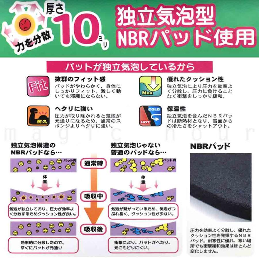 north peak（ノースピーク） スノーボード プロテクター ヒップ