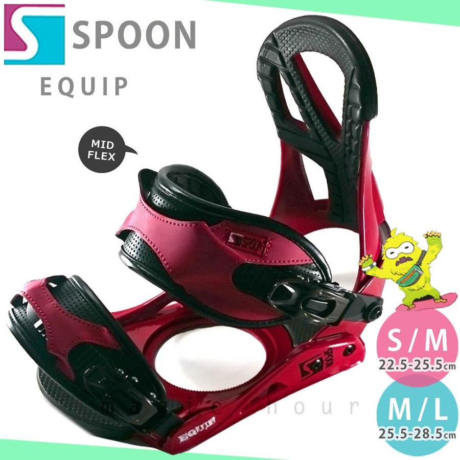SPOON（スノーボード） スノーボード ビンディング スノボー