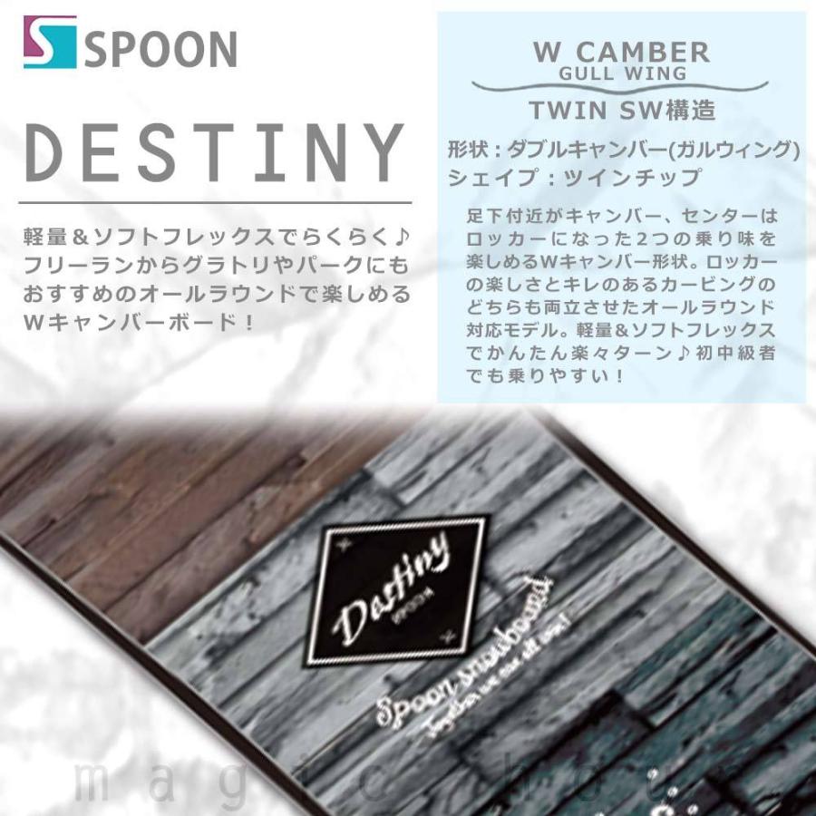 スノーボード 板 メンズ レディース 単品 Spoon スプーン Destiny スノボー 初心者 グラトリ ダブルキャンバー ボード ツインチップ 軽量 パーク かっこいい Spb 21destiny マジック アワー 通販 Yahoo ショッピング