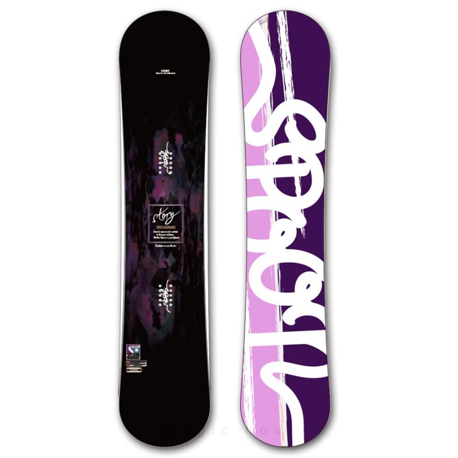 スノーボード 板 レディース 2点 セット スノボー ビンディング Spoon スプーン Story 初心者 ハイブリッド キャンバー ボード グラトリ カワイイ おしゃれ 黒 Spb 21story 61set2 マジック アワー 通販 Yahoo ショッピング