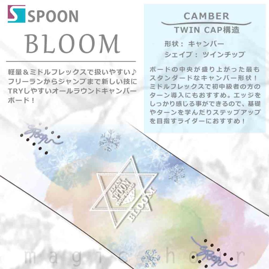 SPOON（スノーボード） スノーボード 板 レディース 単品 SPOON