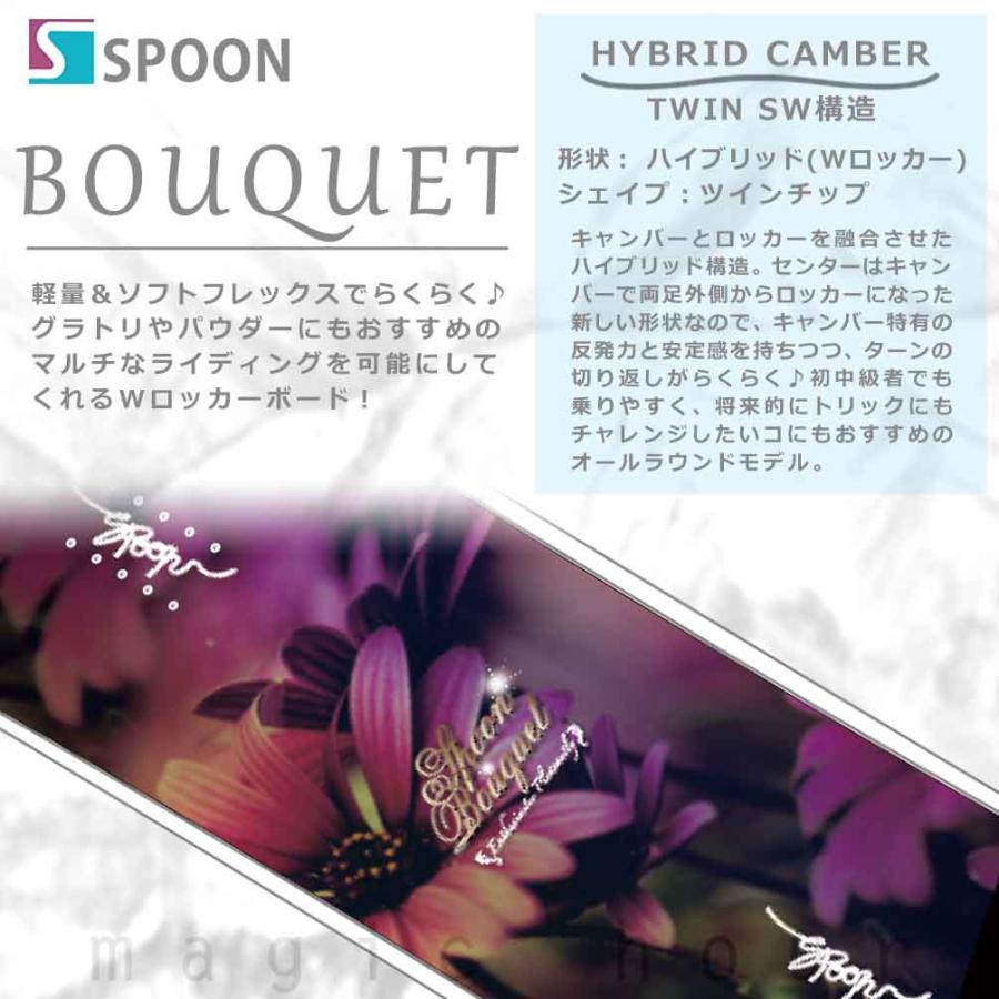SPOON（スノーボード） スノーボード 板 レディース 2点 セット