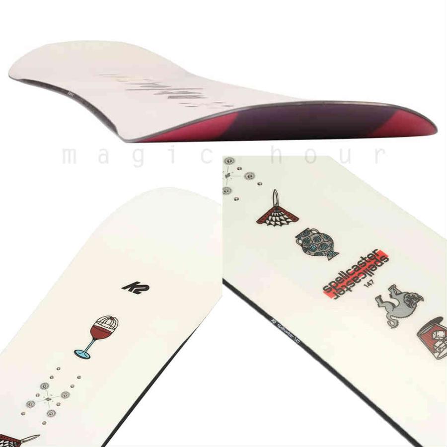 K2 スノーボード 板 レディース 単品 ケーツー SPELLCASTER ツイン