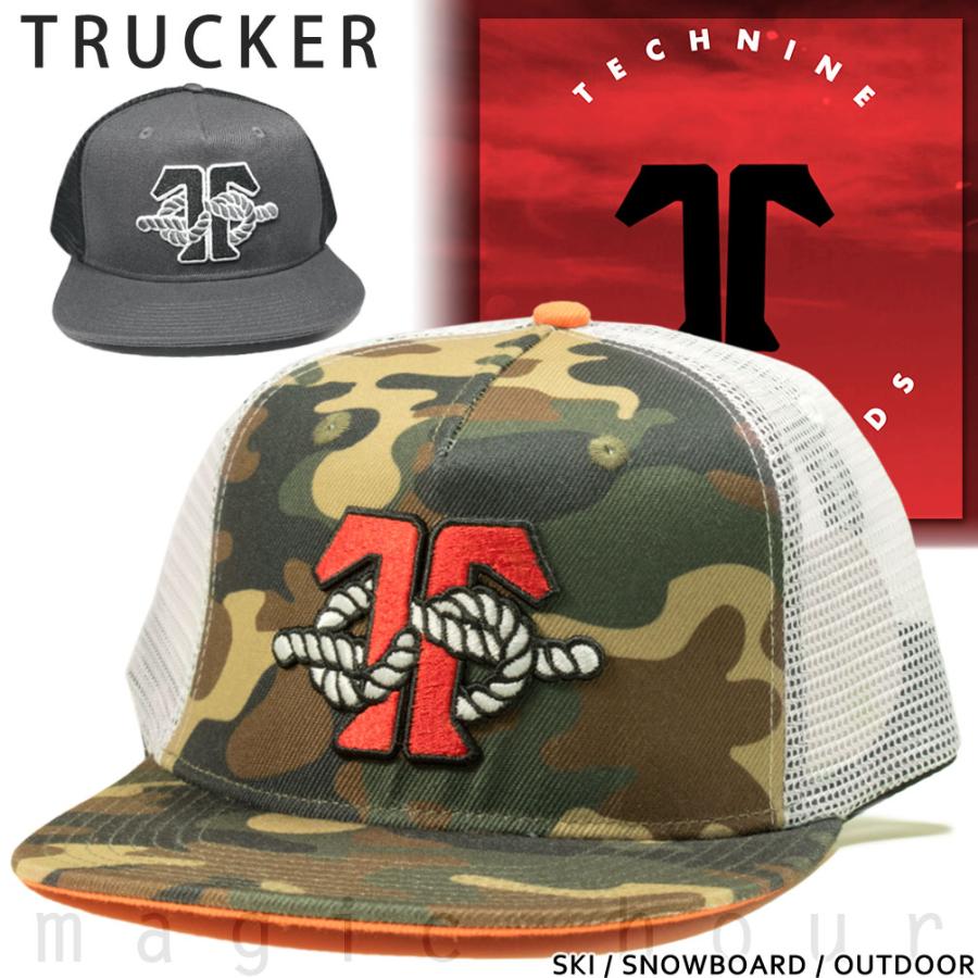 Technine テックナイン メンズ レディース メッシュ キャップ ブランドtrucker おしゃれ サイズ調節可能 かっこいい T9 Cap Trucker T9 Cap Trucker マジック アワー 通販 Yahoo ショッピング