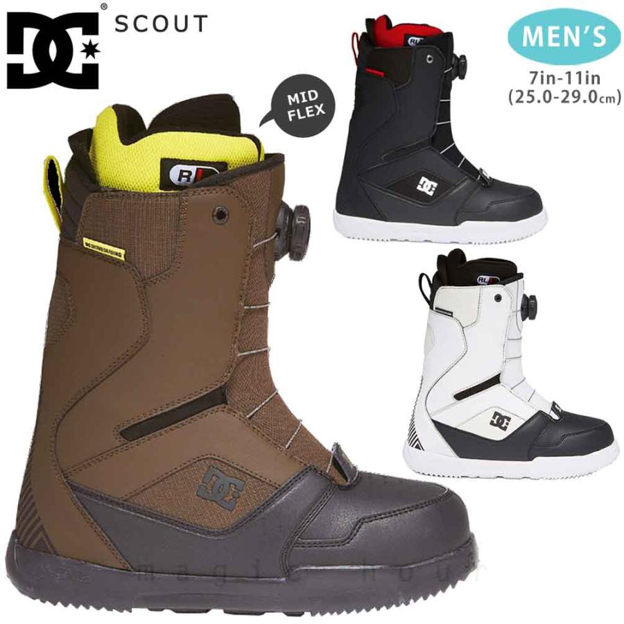 スノーボード ブーツ BOA メンズ DC SHOE ディーシー SCOUT ダイヤル 