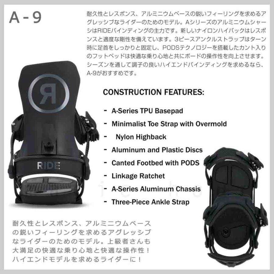 RIDE スノーボード ビンディング スノボー 型落ち