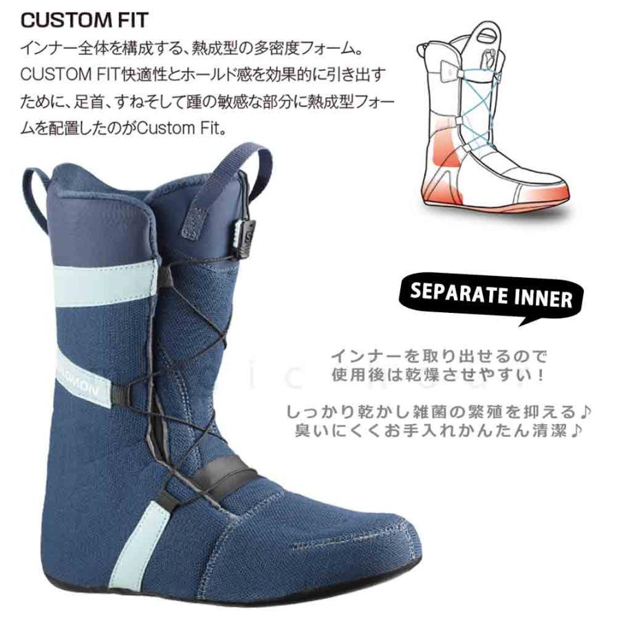 サロモン スノボブーツ 23.5 半額以下 - ブーツ(子ども用) サロモン スノボブーツ 23.5 半額以下 - ブーツ(子ども用)