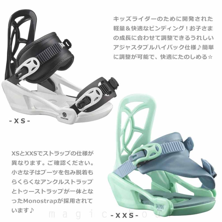 SALOMON スノーボード キッズ　ビンディング SALOMON 23-24 2024 サロモン THE FUTURE キッズ ビンディング