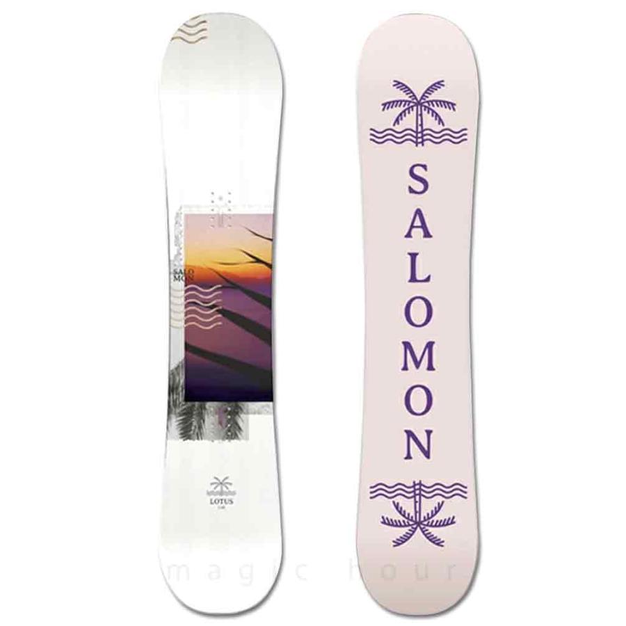 サロモンSALOMONスノーボード板 女性用 ハイブリッドキャンバー 22-23 xover-int_tr-slmsb-25rflct-w