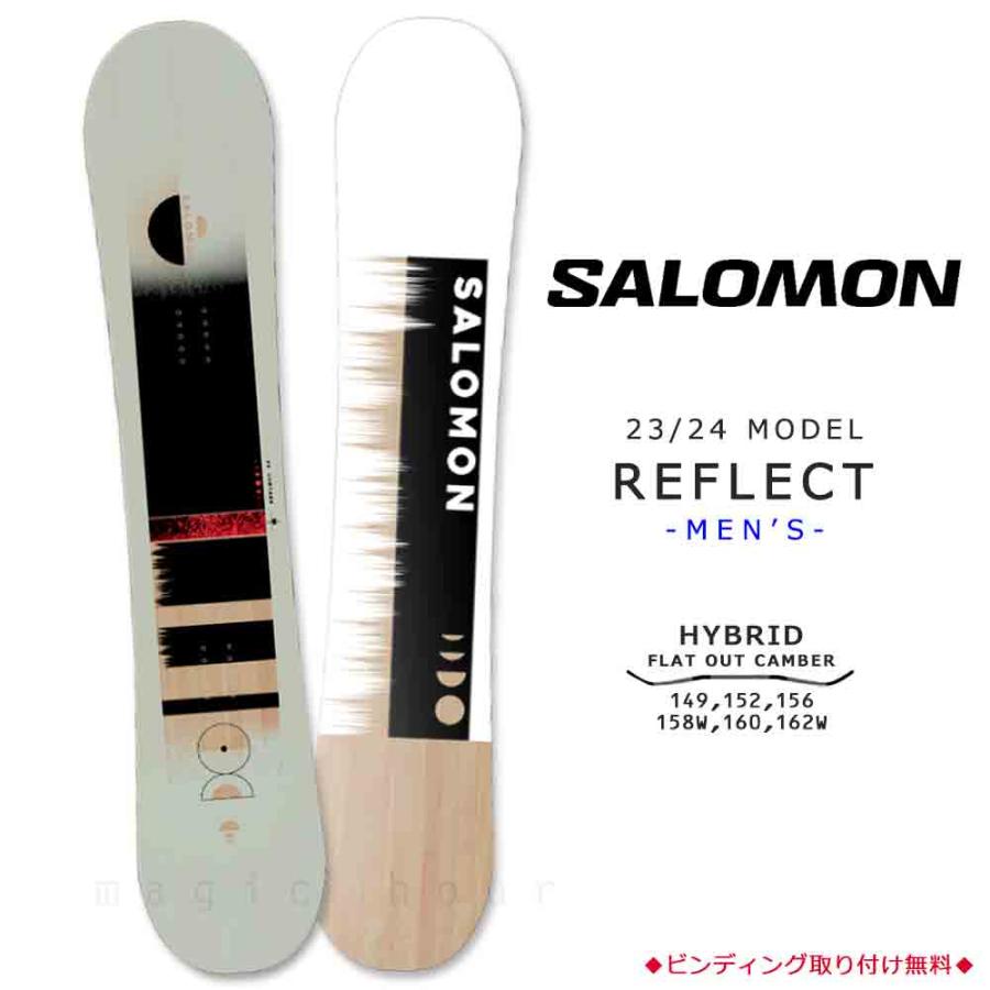 SALOMON スノーボード 板 メンズ 単品 2024 サロモン REFLECT MEN