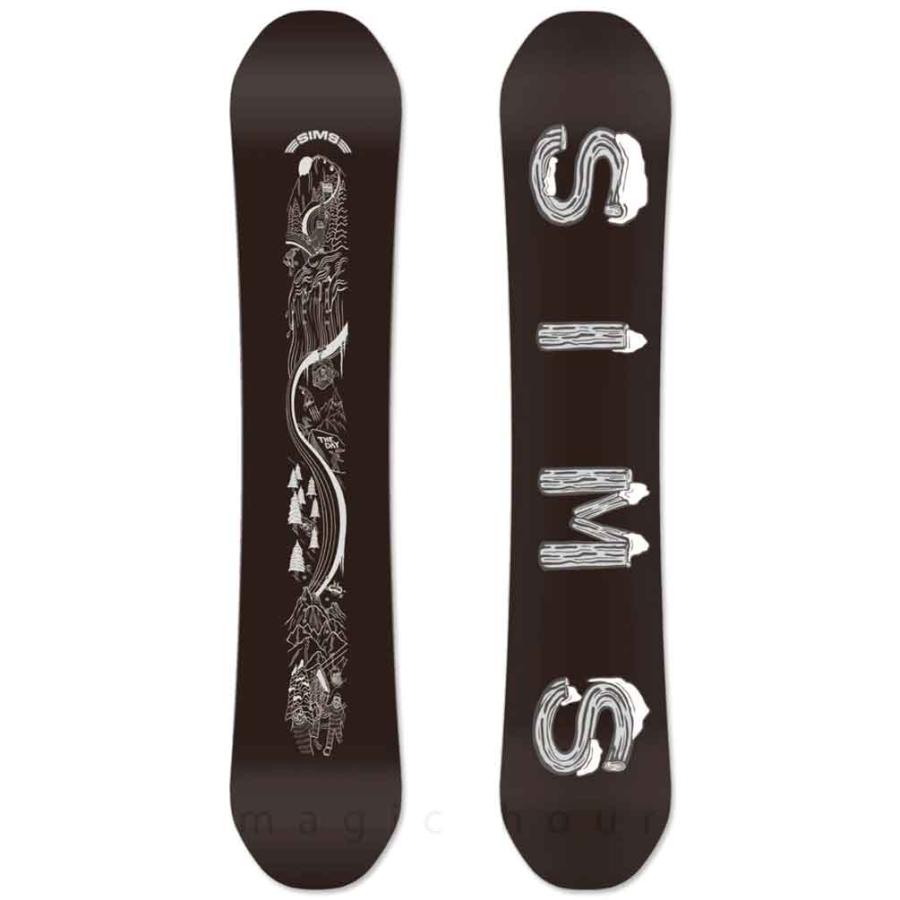 SIMS BWB 22-23 154CM メンズ スノーボード