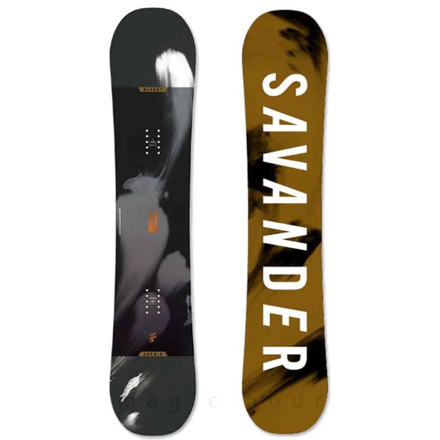 スノーボード　SAVANDER BINARY 2nd FACE SAVANDER(サバンダー) スノーボード 板 メンズ 単品 SAVANDER