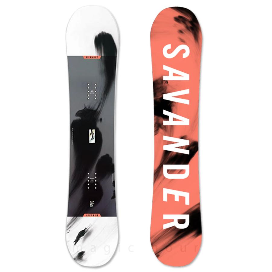 スノーボード 板 レディース 単品 SAVANDER サバンダー BINARY 2nd 