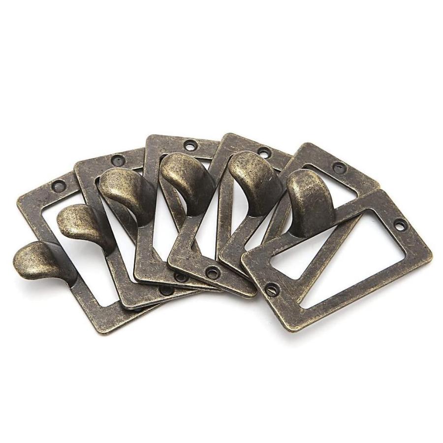 アンティーク調 ネームプレート プルハンドル 引き出し キャビネット