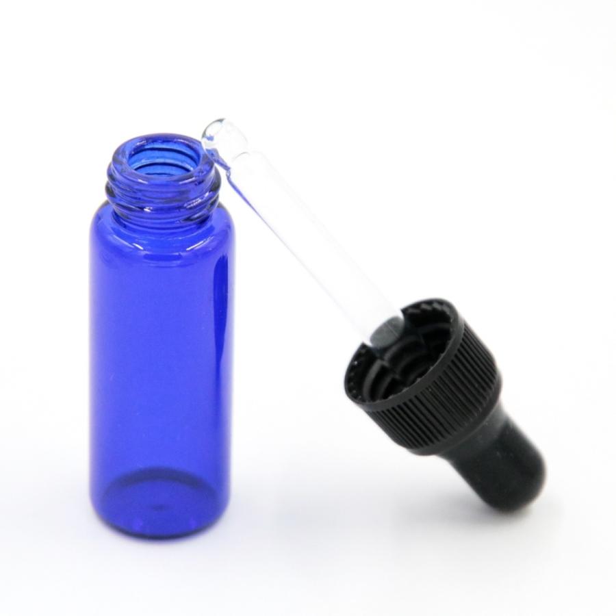アロマ スポイト遮光瓶 アロマオイル 遮光瓶 保存 容器 小分け 詰め替え 香水 ボトル 藍色5ml 18本｜xpdesign｜06