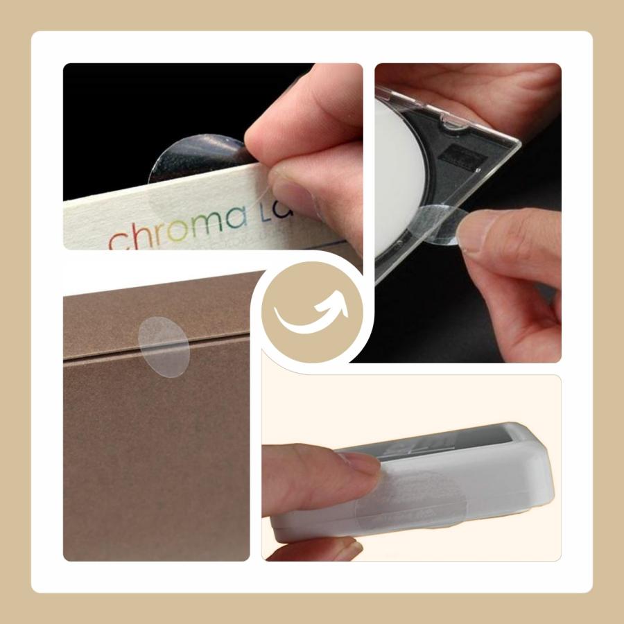 約60000枚 強粘着 封印シール 四角型 長方形 強力粘着