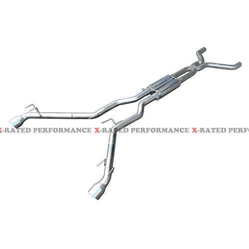 シボレー カマロ 2010-2014 LT エキゾーストシステム マフラー : X