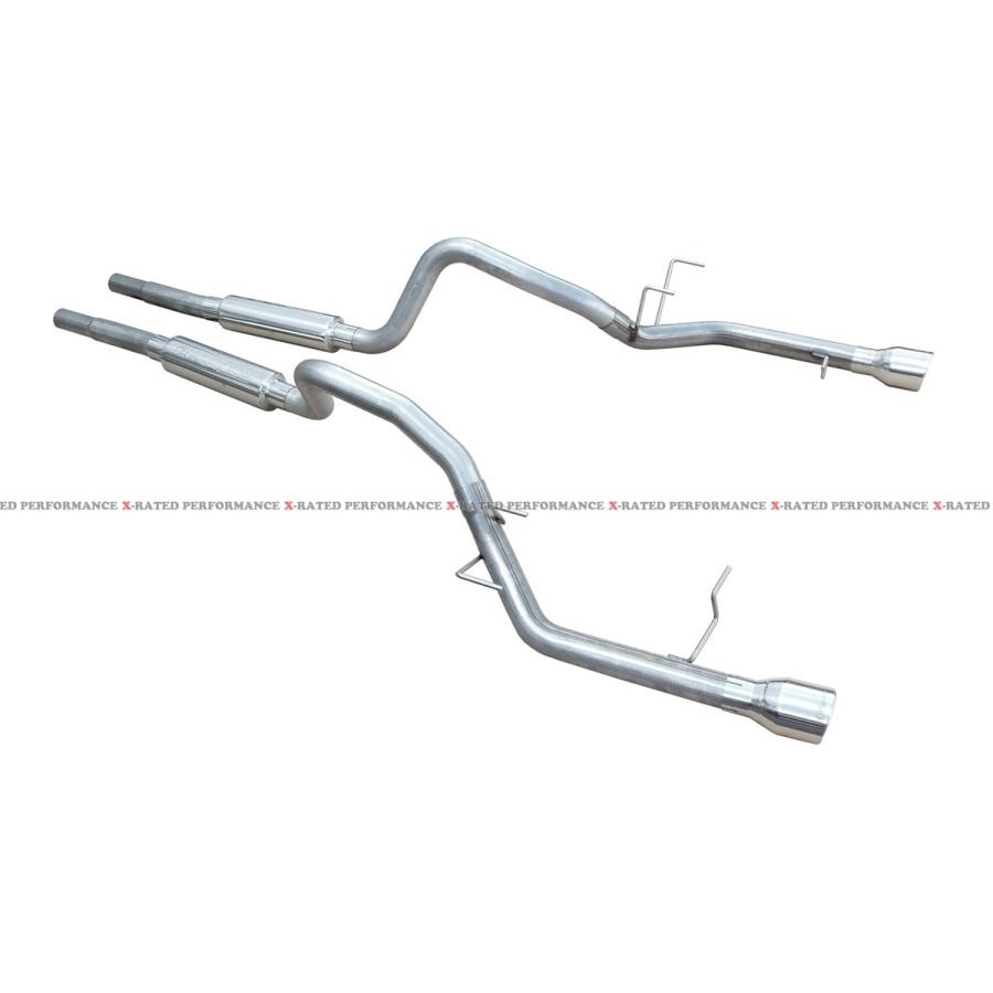 フォード マスタング 2011-2014 ベース エキゾーストシステム マフラー  