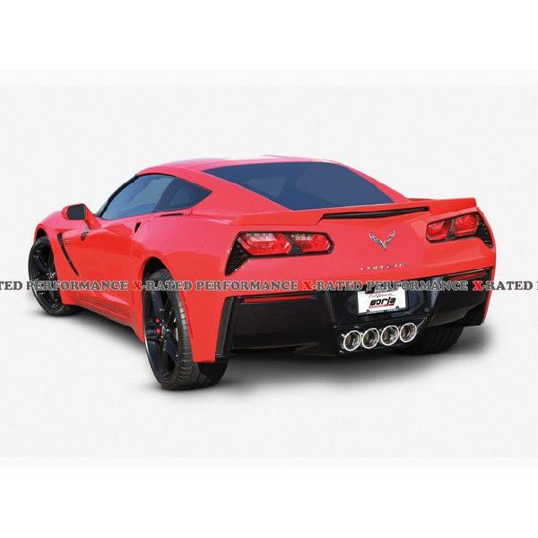 シボレー コルベット C7 2014-2019 エキゾーストシステム マフラー : X 