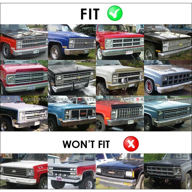 GMC C1500/K1500 1981-1987 グリル : X-RATED PERFORMANCE - 通販