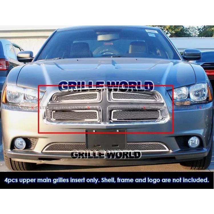 3D27 ダッジ チャージャー2011～2014純正フロントバンパー黒グリル付き 3D27 ダッジ チャージャー2011～2014純正フロントバンパー黒