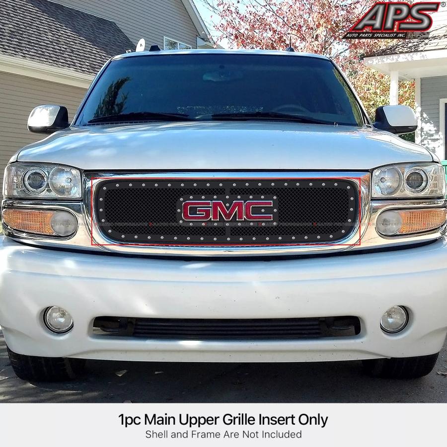 GMCユーコン　メッキグリル Silver Front Upper Grille Grill Chrome ABS For GMC Yukon Denali