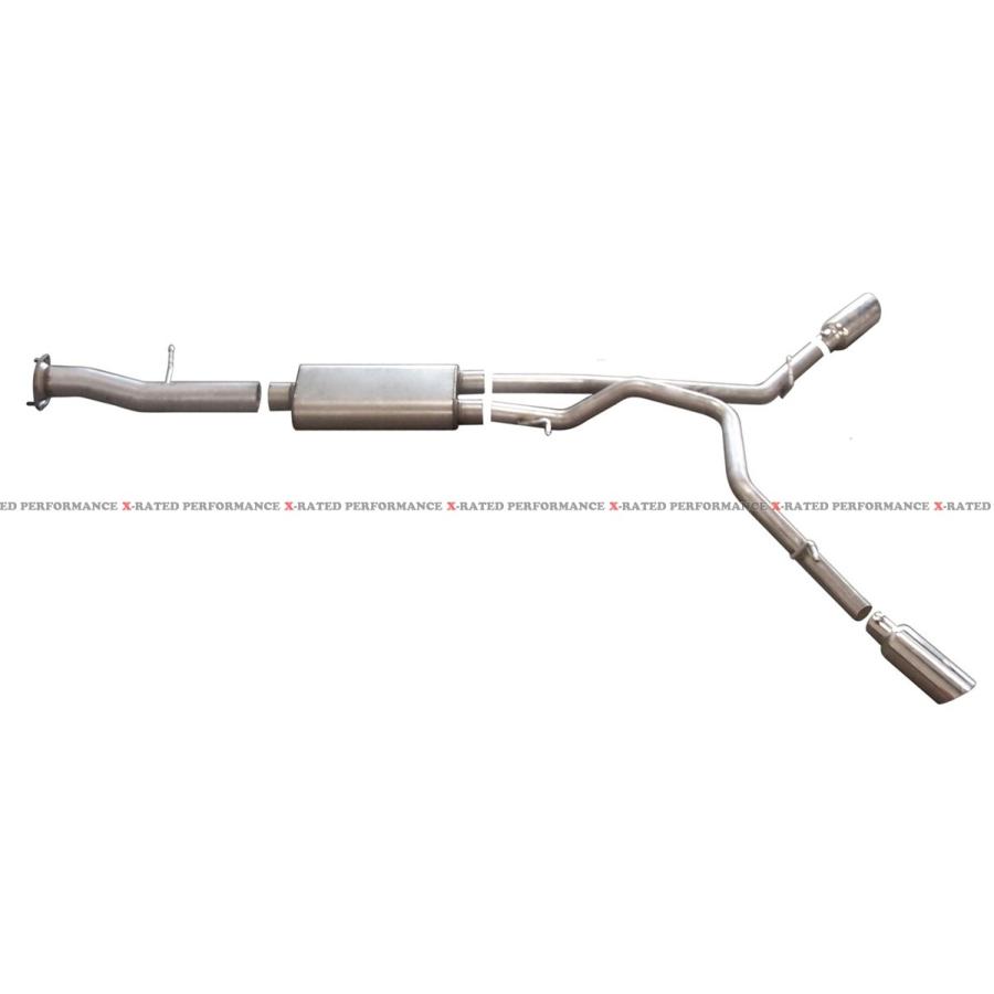 ハマー H2 2007-2007 BASE 6.0L エキゾーストシステム マフラー