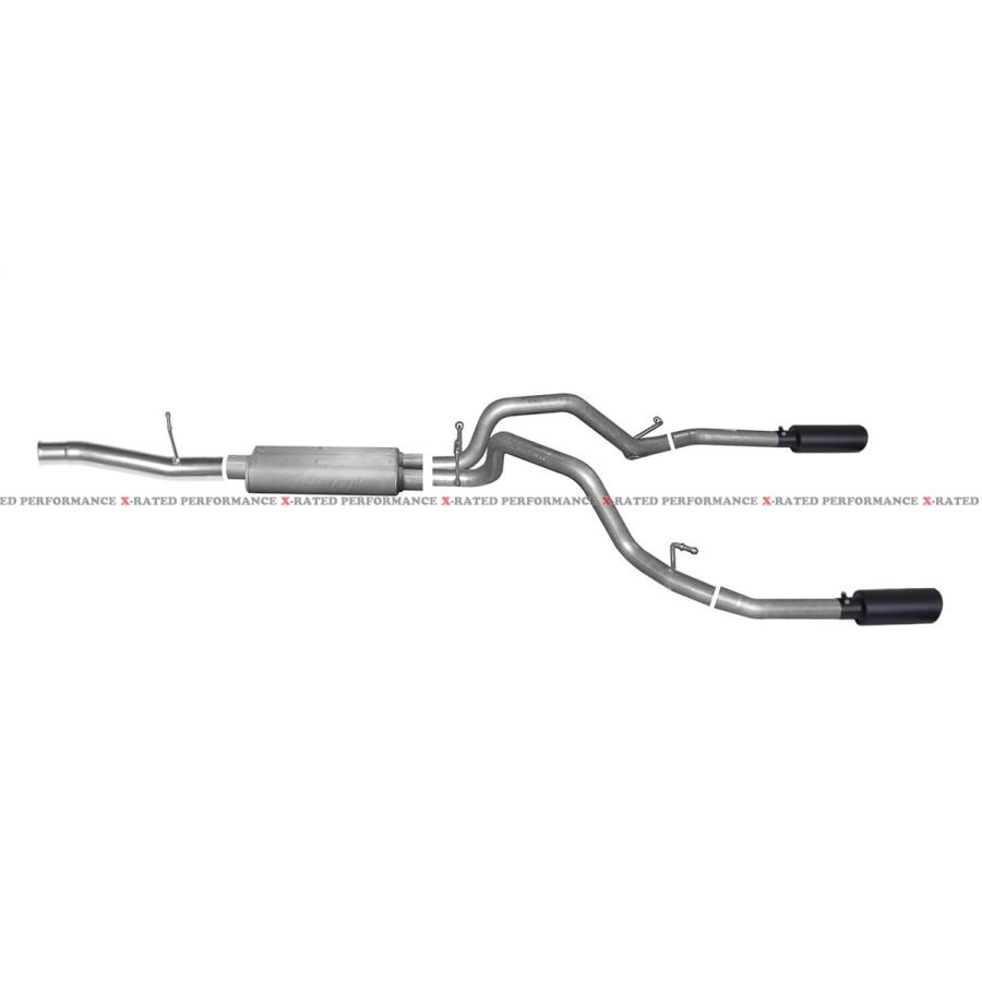 シボレー シルバラード 2015-2017 2500 HD HIGH COUNTRY / LT / LTZ / WT クルーキャブ ショートベッド 6.0L エキゾーストシステム マフラー