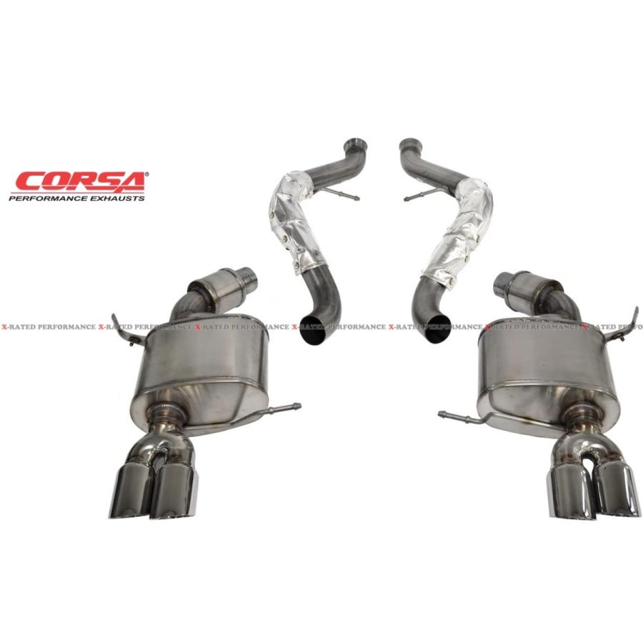 BMW M3 E90/E92/E93 2008-2011 エキゾーストシステム マフラー : X