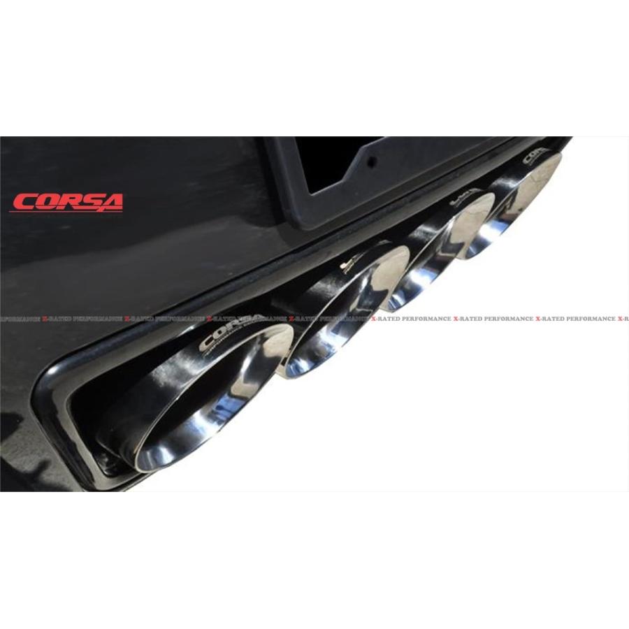 シボレー コルベット C7 2015-2019 エキゾーストシステム マフラー : X